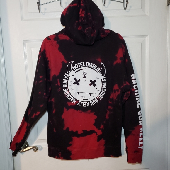 Machine Gun Kelly Hotel Diablo Hoodie - Picture 2 of 5